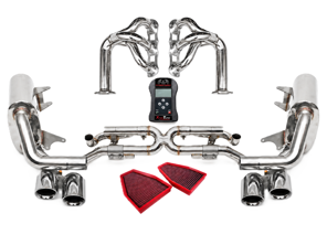 Fabspeed RACE Standard Exhaust Performance Package, WITH Performance Software. Porsche 991 Carrera 3.4L (2012-2016) - 99111143103, 99111143502, 99111142101, 99111142102, 99111142103, 99111142201, 99111142202, 99111142203, 99111341102, 99111341104, 99111341202, 99111341204 - FS.POR.991.RVPKGPE